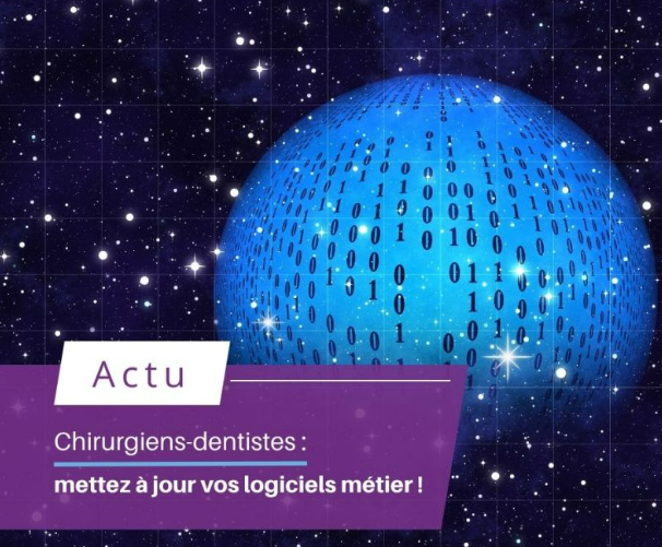 Chirurgiens-dentistes : mettez à jour vos logiciels métier !