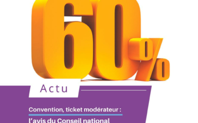 Convention, ticket modérateur : l’avis du Conseil national