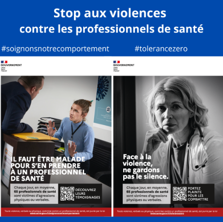 Lancement de la campagne de sensibilisation sur les violences envers les professionnels de santé