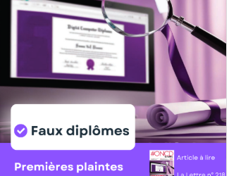 Faux diplômes : premières plaintes